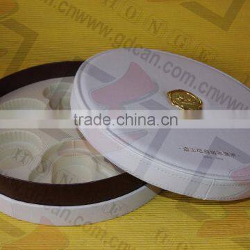 best quality handmade food packaging round cookie box