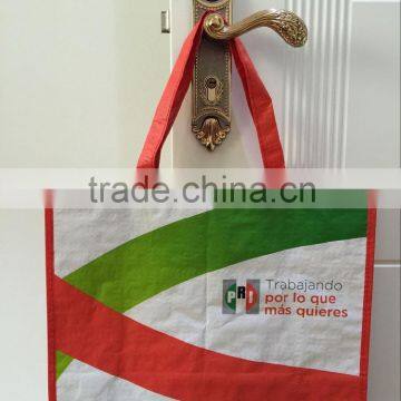 Red Non Woven Promo Tote Bag photo-4