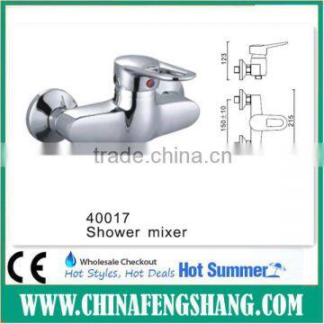 single lever shower faucet for bathroom
