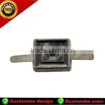 Wholesale zinc alloy pin buckle decoration for faemale/male boot shoe