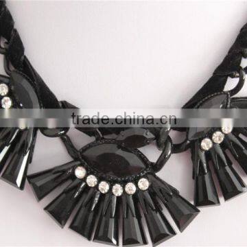 Fashion design arylic necklace, plastic necklace jewelry