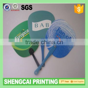 High quality classical plastic advertising pp hand fan