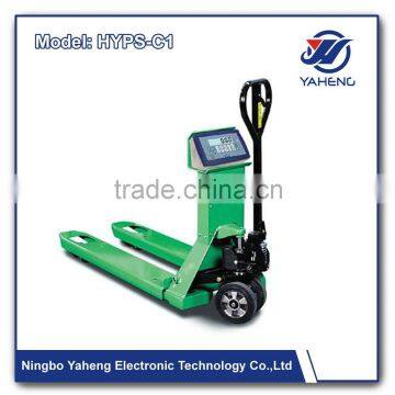 Good Price 2000Kgs Load Capacity 2Ton Pallet Jack Scale 500kg 2000kg 5000kg Manual Hydraulic Hand Pallet Truck with weight scale