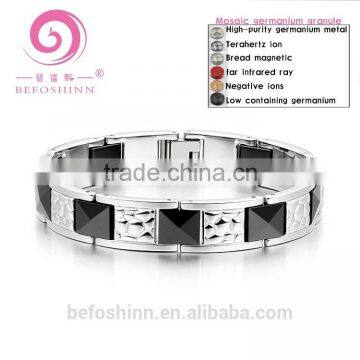 High quality far-infrared health titanium bracelet stainless healthy bracelet jewelry new design