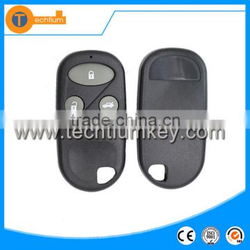 3 button car key fob without logo on key shell without key blade key blank for Honda accord