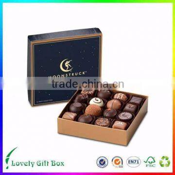 Factory price cheap pyramid chocolate box