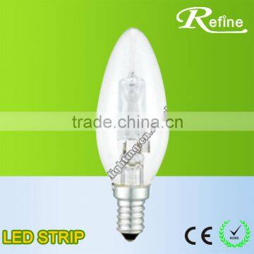 E14 C35 candle light bulbs Energy-efficient halogen