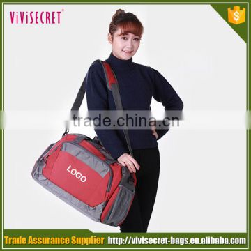 Outdoor Medium Duffel bag With Shoe Pocket Nylon Girl Sport 600D Bag