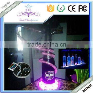 Multicolor Rechargeble LED Glass Wine Bottle Light For Bar Bottle photo-2