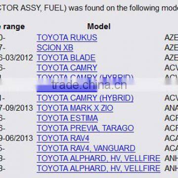 Toyota Fuel Injector for Rukus Camry Previa Tarago RAV4 Alphard OEM 23209-0H060 photo-5