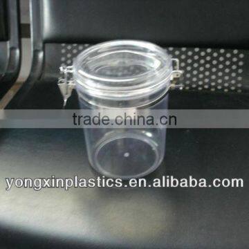 plastic food canister with lids for family food storage