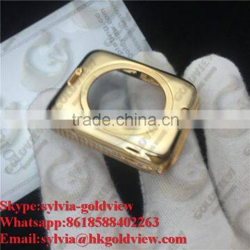 gold and diamond housing for apple watch come,for apple watch housing,welcome to order!