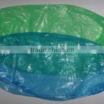 Plastic disposable 100% virgin PE blue sleeve cover