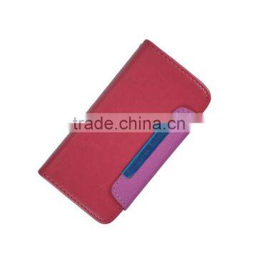 Pink 2 In 1 Magnetic Detached Leather Case For Wiko Getaway photo-2