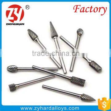 YG8 grade virgin material tungsten carbide rotary file