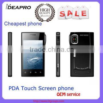 D100- cheap cell phone touch screen phones 3.5inch capacitive TP mobile phone