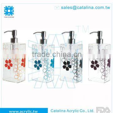 Sakura pattern Acrylic Lotion Dispenser