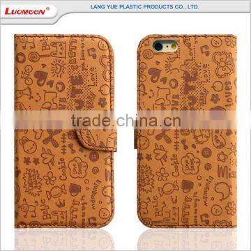 Folio Opening Design Wholesales Cellphone Leather Case for Huawei 3C/G740 P7 G730 G610 G630 photo-6