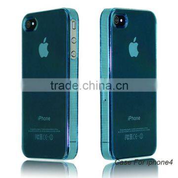 Single Structure For Iphone 4 PC hard plastic Mobile Phone Accessories