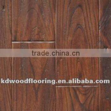Rustic Reclaimed elm multi-layer engineered wood flooring