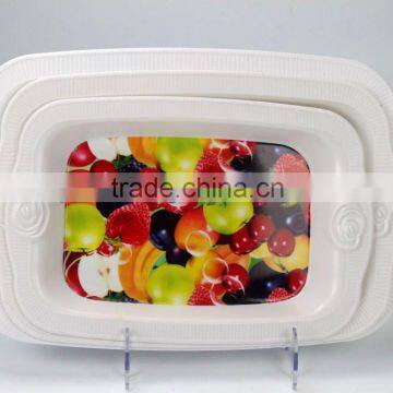 plastic fruit flower tray