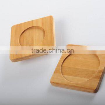 Custom Square Tea Cup Bamboo Wood Trivet Coaster Placemat Trivet Board photo-4