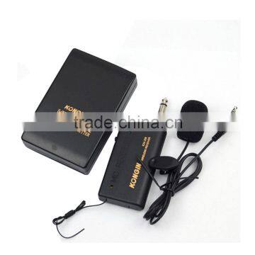 Wireless Microphone FM Transmitter Receiver Lavalier Lapel Clip Mic System Elegant photo-6