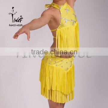 2016 wholesale fashion colorful latin dance skirts