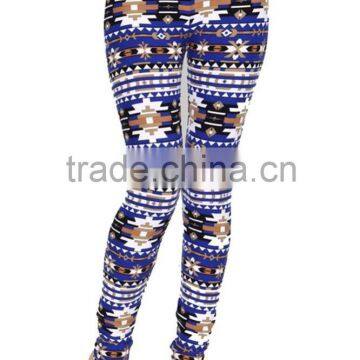 Women Stripe Tribal Aztec Navajo Chevron Spring Floral Newest Leggings