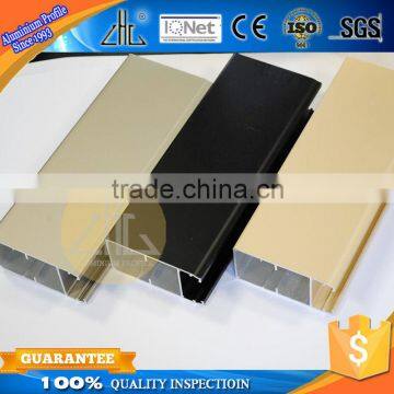 Hot! FOB SZ aluminum profiles with cover black frame window