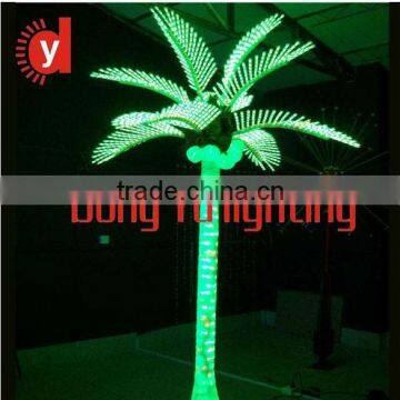 outdoor waterproof light up artificial palm tree