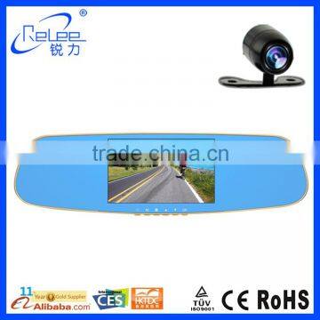 New Dual Wifi bluetooth Car video camera with GPS navigation