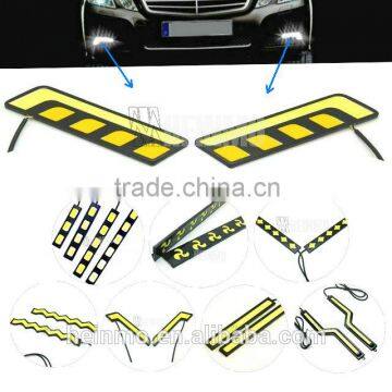 2 in 1 LED Daytime Running Light Turn Signal Lights Turning Day Lights DRL Fit For universal cars honda toyota VW