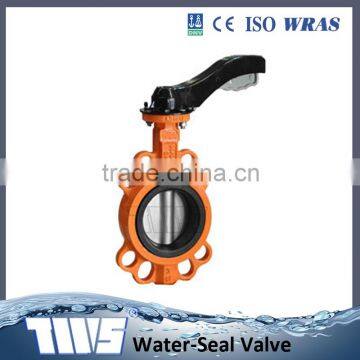 DN80 3 Inch 150LB/10K/PN10/PN16 Soft Seated Butterfly Valve Cast Iron Butterfly Valve for Water