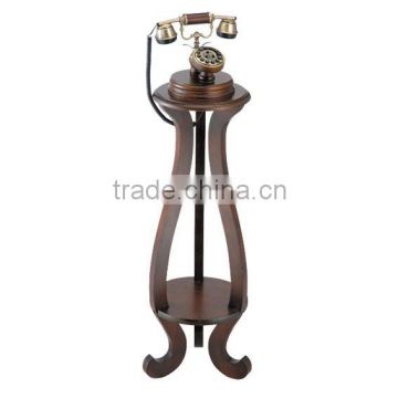 Wooden antique decortive floor telephones