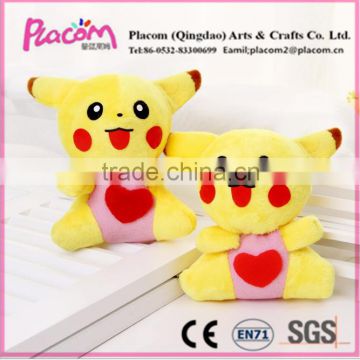 New design Plush toys pokemon go custom pikachu pokemon go stuffed toys