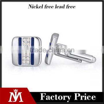 2016 cool mens shirts enamel cuff links jewelry diamond cufflinks silver copper