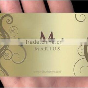 Etched Metal Cards/Special Metal Business Card