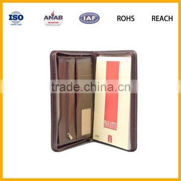 Leading Office Supplier Creative Design Leather Notebook Cover Presentation Cover Document Cover photo-2