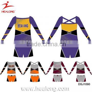 Sublimaiton School Wholesale Cheerleaing Uniforms Design