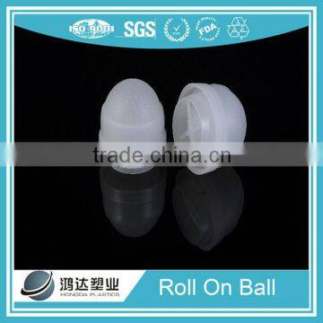 Plastic comestic roller ball for essential oils supplier Hongda