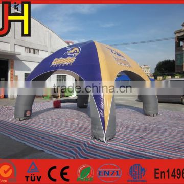 Hot sale 0.55-0.9mm PVC material inflatable camping tent, clear inflatable lawn tent