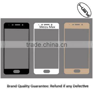 Factory Price! HUYSHE Anti Broken Anti Fingerprint 0.33mm Thickness Tempered Glass Screen Protector for Meizu metal M3max