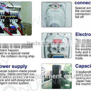 Shrink Trichopore Multifunctional 3 Handles E Light Ipl Rf Beauty Skin Tightening Equipment For Hair Removal And Skin Nurse Ipl Machine For Sale photo-3