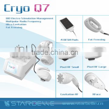 2016 Cellulite Removal Tripolar RF ultrasonic cavitation probes - Cool Q7