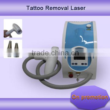 532nm 2016 Best Sale No Pain Q Switch Nd Yag Laser Tatoo Removal Machine Pigmented Lesions Treatment