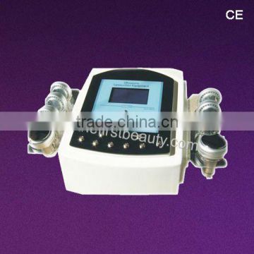 Vacuum Cavitation&RF Anti Cellulite Slimming Machine Body Slimming (Ultrasonic Cavitation Head+RF Liposuction Head+Fat Exploding Patches) Liposuction Cavitation Slimming Machine