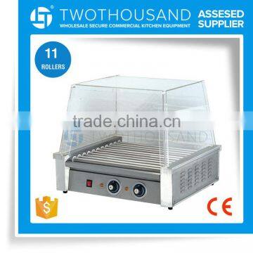 Hot Dog Toaster - 11 Rollers, 1.1 KW, CE Approved, TT-R10D