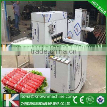 220V CE famous band professional portable 120pcs/h automatic goat meat mincing machine