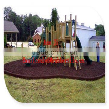 Rubber garden edge border,Children Playground Rubber Border Edging